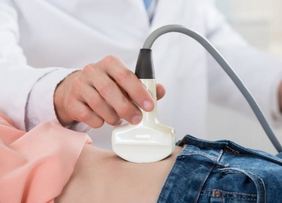Abdominal ultrasound examination